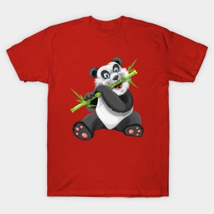 Baby Panda and His Bamboo T-Shirt